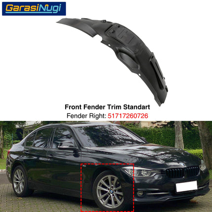 Front Fender BMW F30 Penutup Spakbor Roda Depan Wheel Arch 328 330