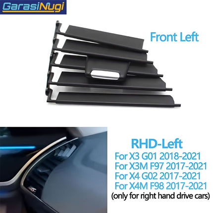 AC Vent Grille For BMW X3 X4 X3M X4M Pre-LCI Front Kisi Grill Depan G01 G08 F97 G02 F98