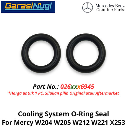 O-Ring Radiator Mercy W204 W212 W221 X253 Coolant Seal Rubber Pipe Gasket C200 E200 GLC
