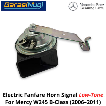 Electric Horn Signal Mercy W245 Fanfare High and Low Note Terompet Klakson Mercedes B170 B180 2006–2011