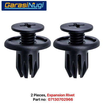 Expansion Rivet Universal BMW MINI 07130702966 Pengunci Panel Bodi Plastik