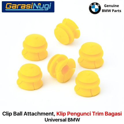 Clip Ball Attachment Universal BMW 07145A445B0 Klip Pengunci Trim Pintu Bagasi Original