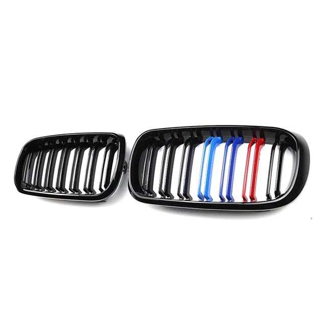 BMW Grill Kidney Grille Hidung Double Slat Carbon M Color F15 X5 X6