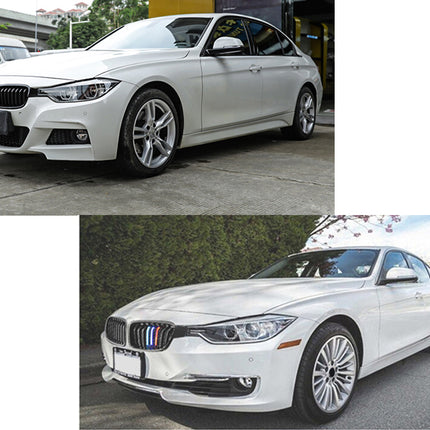 BMW LED M Color Kidney Grille Hidung Kap Matte Glossy F30 320i