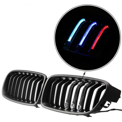 BMW LED M Color Kidney Grille Hidung Kap Matte Glossy F30 320i