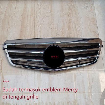 Mercedes W212 Mercy E Class Grill Hidung Chrome Grille Diamond GTR AMG