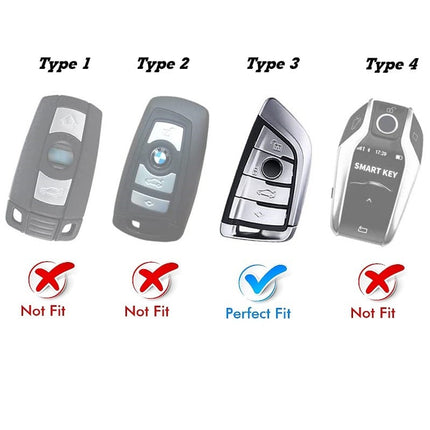 Metal Kulit Key Case Sarung Kunci BMW F48 G01 G20 X1 X3 120 320 520