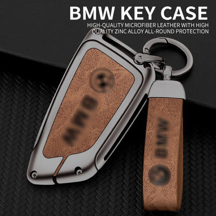 Metal Kulit Key Case Sarung Kunci BMW F48 G01 G20 X1 X3 120 320 520