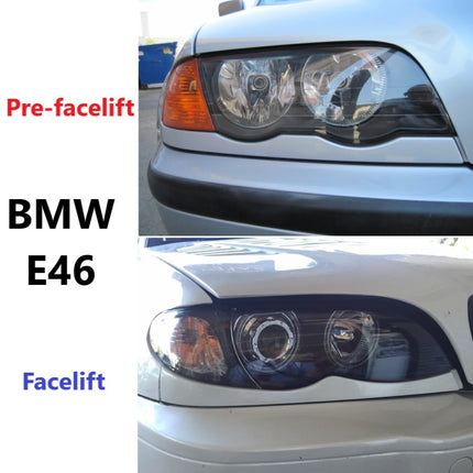 BMW Grill Kidney Grille Hidung Kap Double Slat Glossy M Color E46 318i