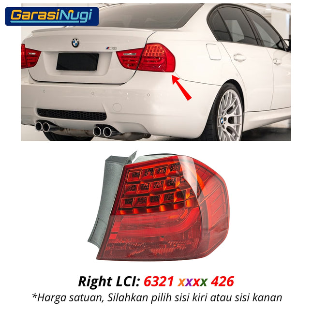 Stop lamp BMW E90 Lampu Rem Belakang Rear Brake Light 320 325
