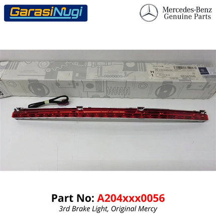 Third Brake Light For Mercy W204 W212 W213 Stop Lamp Ketiga Atas Bagasi High Mounted C250 E63