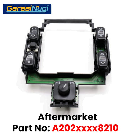 Power Window Control Switch Mercy W202 Saklar Pengatur Jendela C180 C240