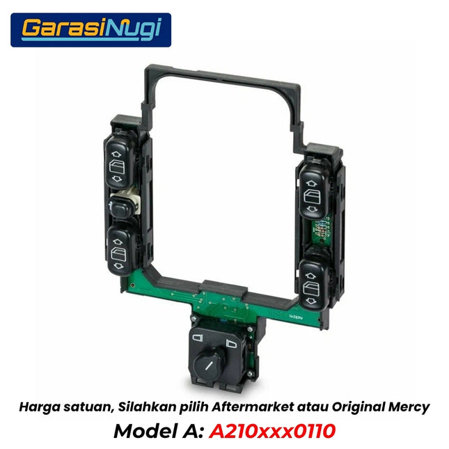 Power Window Control Switch Mercy W210 Saklar Pengatur Jendela E230 E320