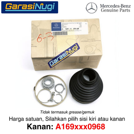 Karet Boot As Roda Mercy W169 W245 W141 Boot Drive Shaft Original Vaneo A200