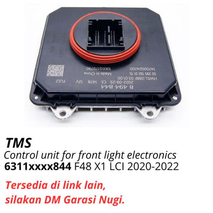 TMS DRL For BMW F48 Headlight Module Ballast Lampu 63117492089 X1