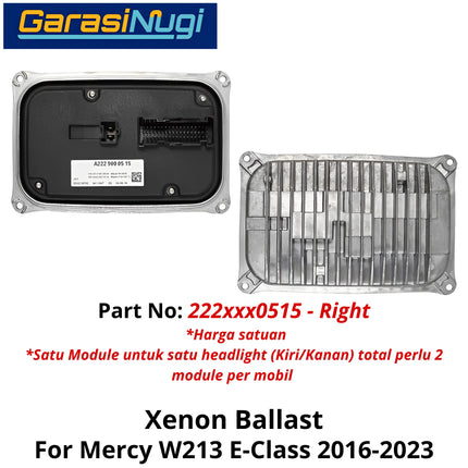 Xenon Ballast For Mercy W205 Headlight Driver Control Module C200